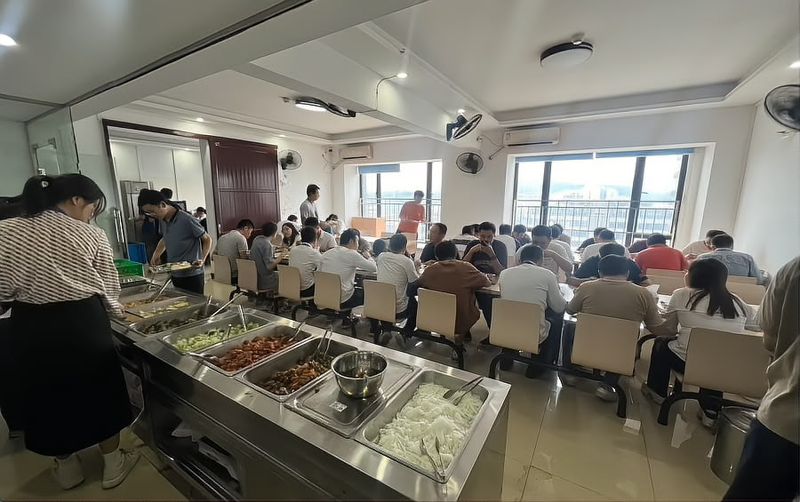 广州禾裕膳东方电科企业配餐案例