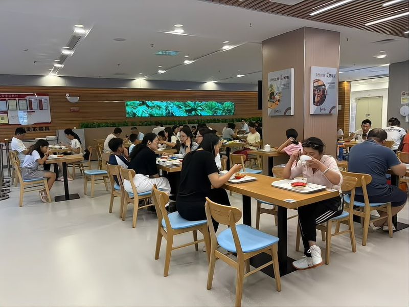 禾裕膳智慧餐厅南沙图书馆店实拍
